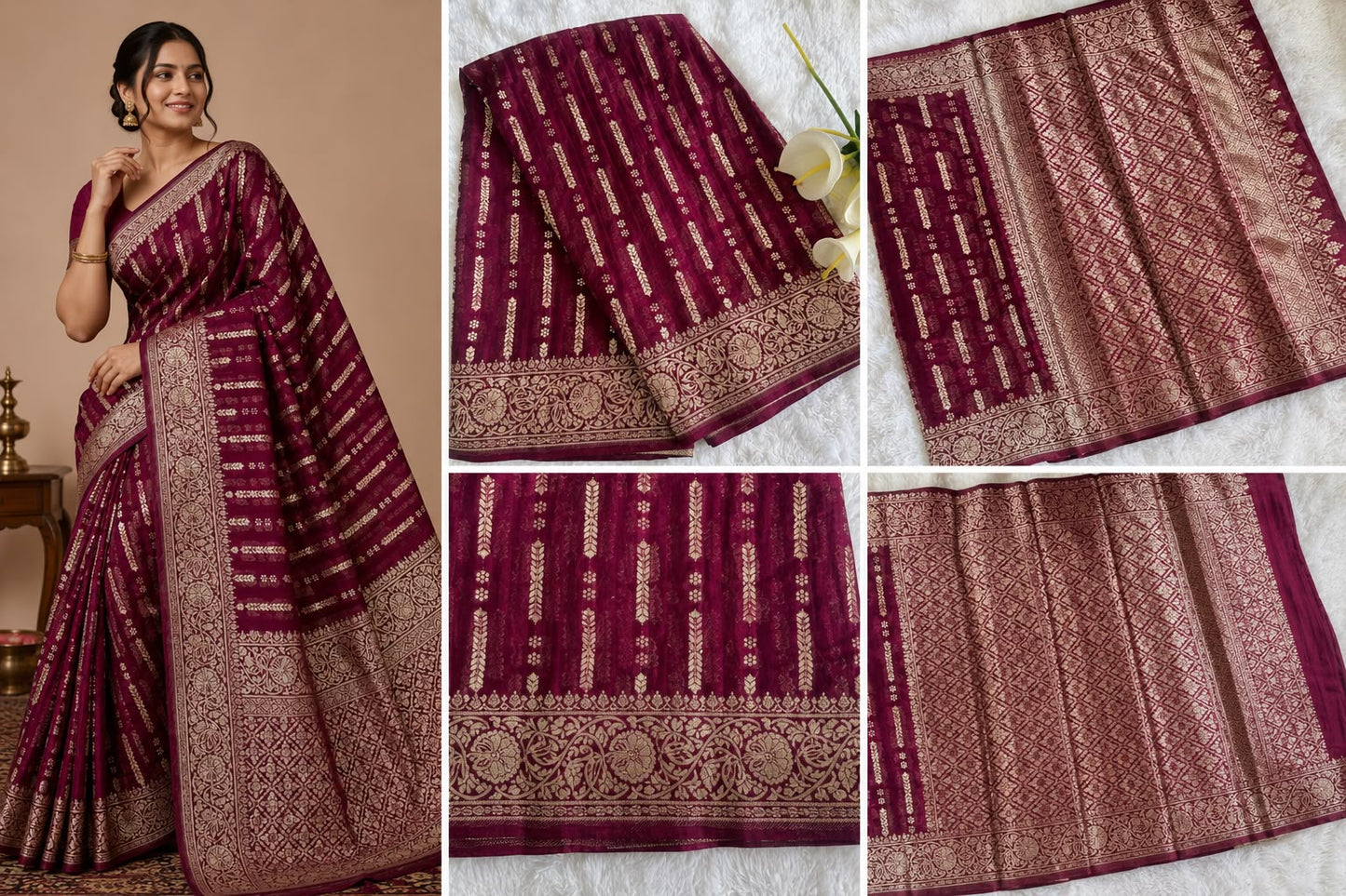 PREMIUM SHIFFON GEORGET SAREE