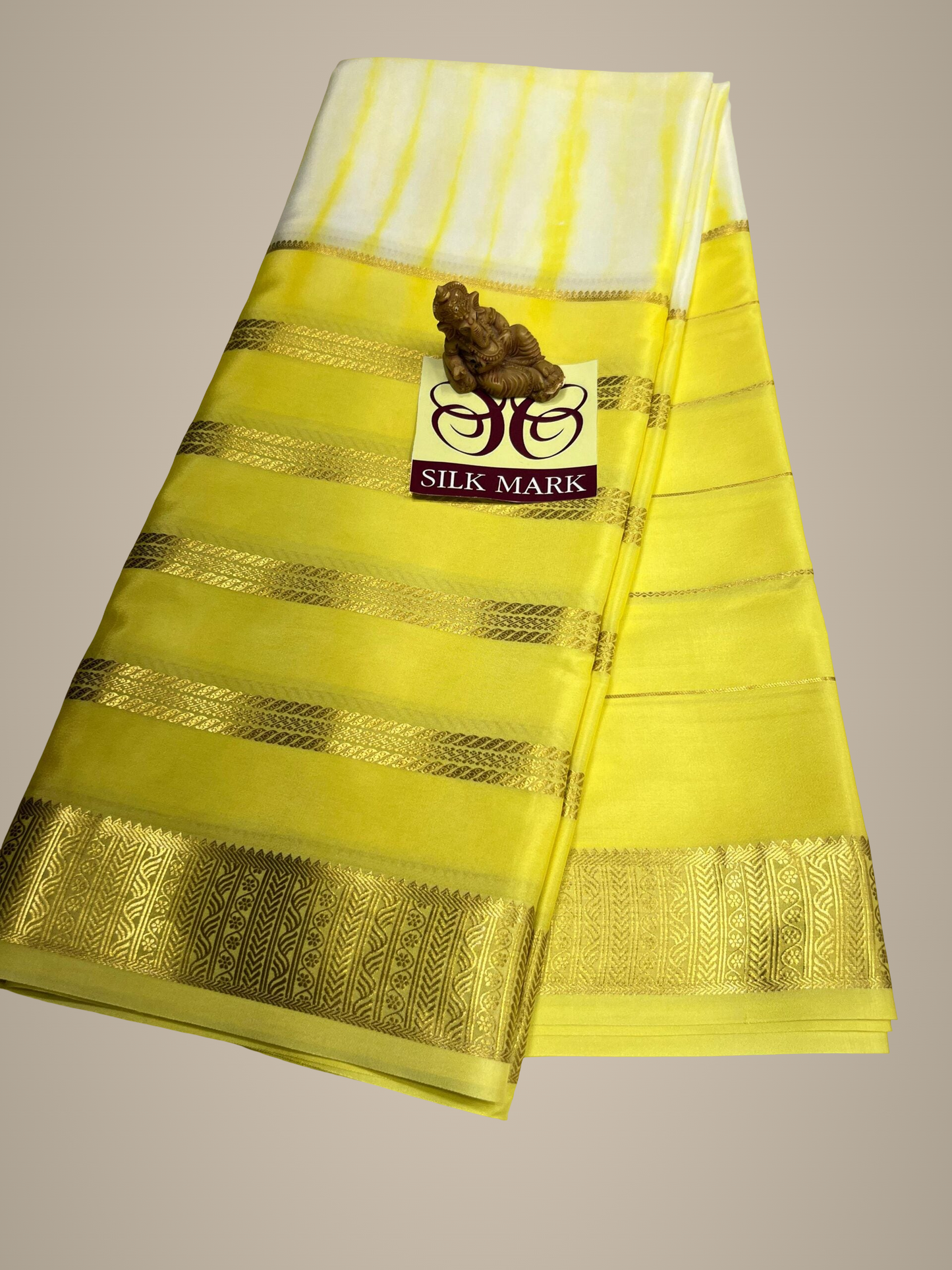 Designer Brush Shade Pure Crepe Silk Saree