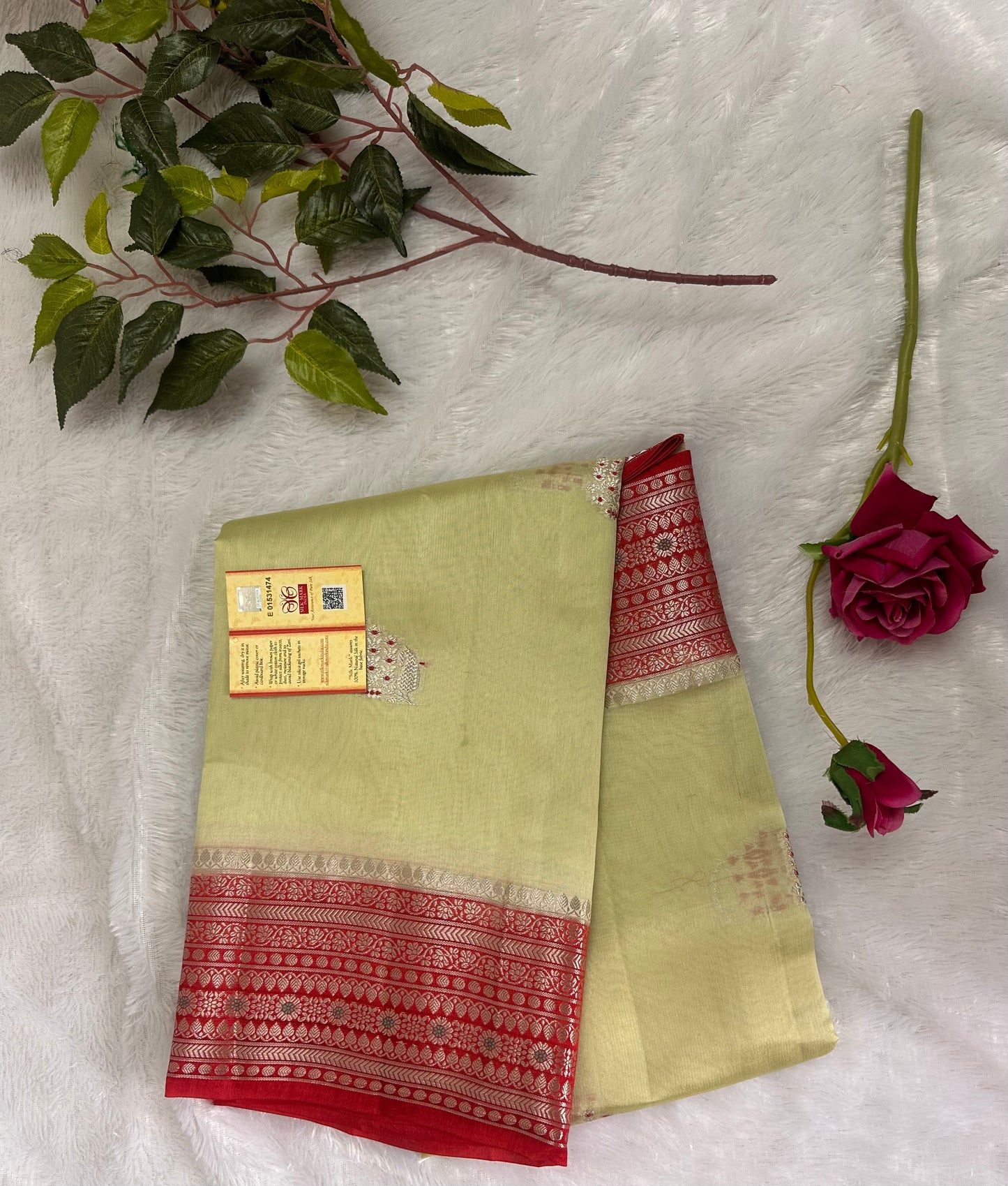 BANARASI MANGO SILK SAREE