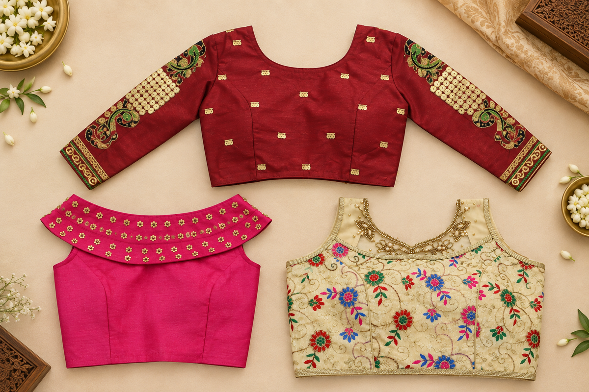 Fancy Blouse (set of 3) catalogue 3