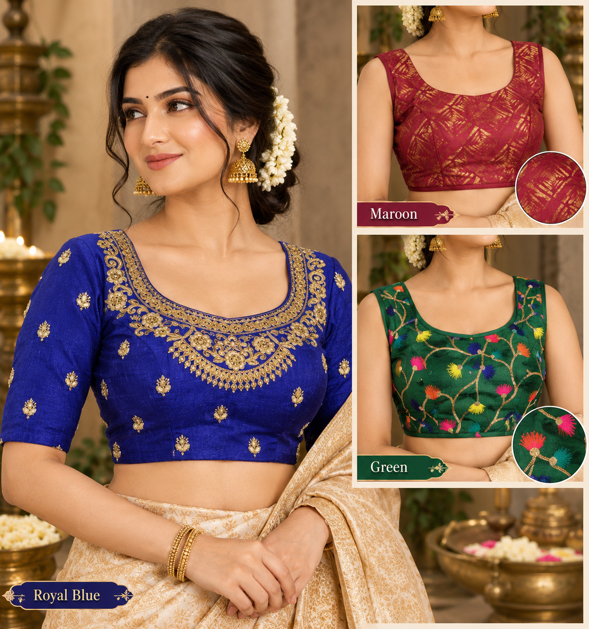 Fancy Blouse (set of 3) catalogue 6