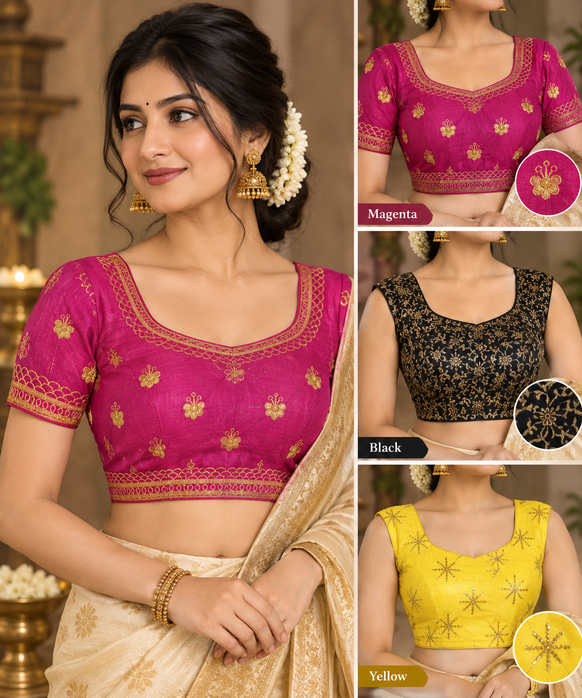 Fancy Blouse ( set of 3) catalogue 5