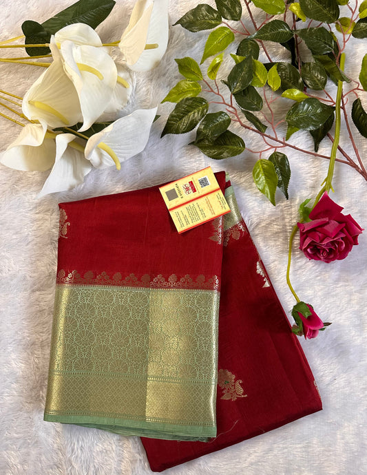 BANARASI MANGO SILK SAREE