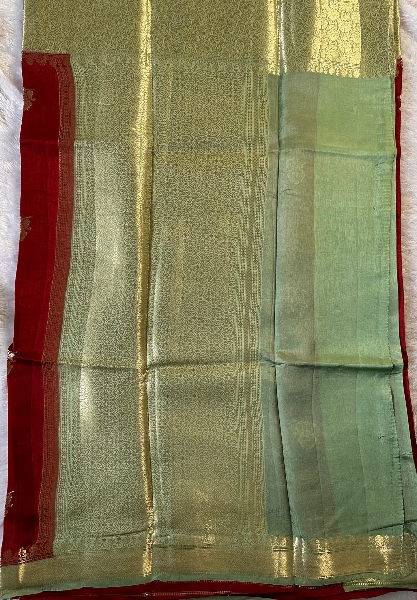 BANARASI MANGO SILK SAREE