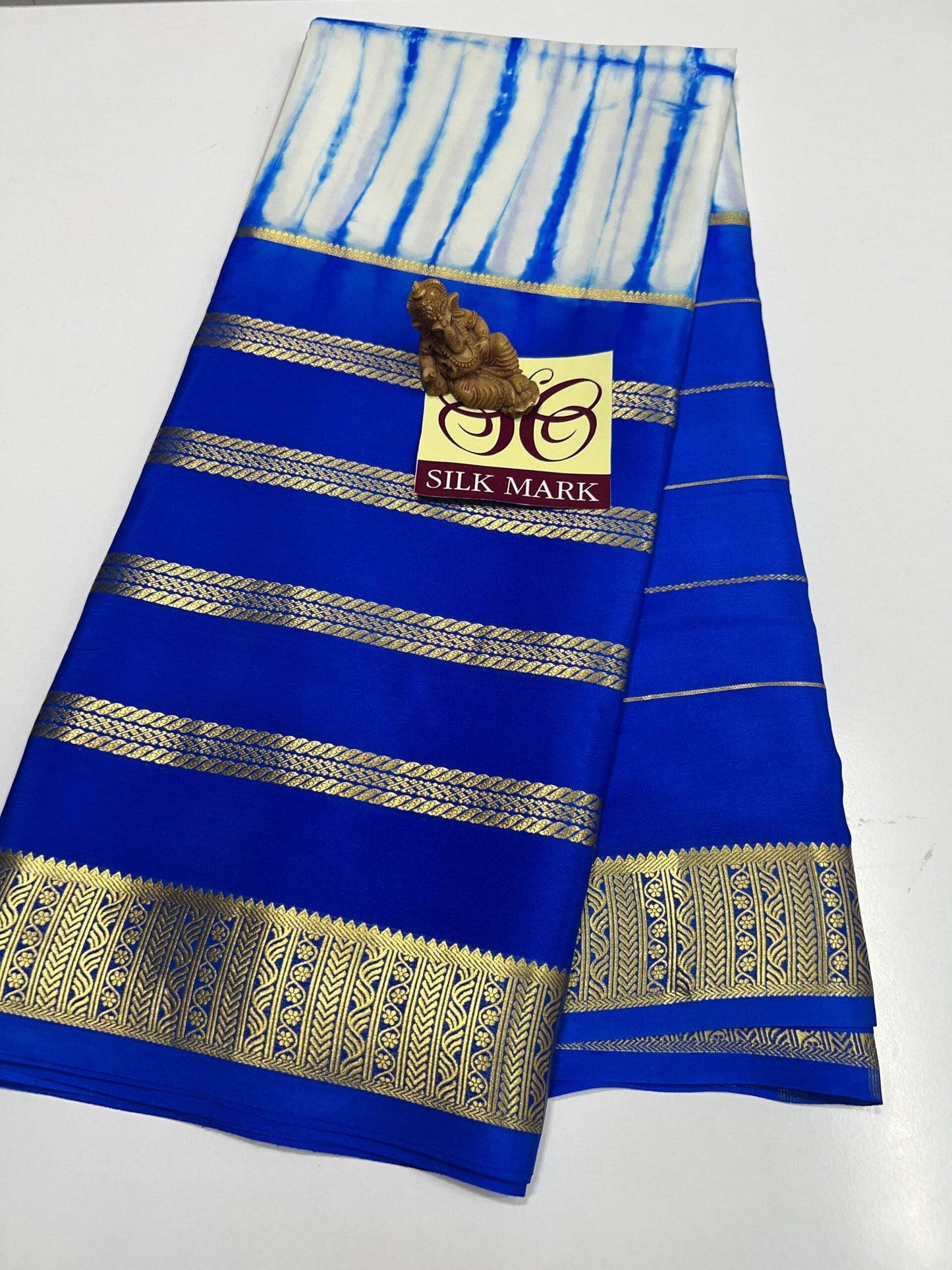 Designer Brush Shade Pure Crepe Silk Saree