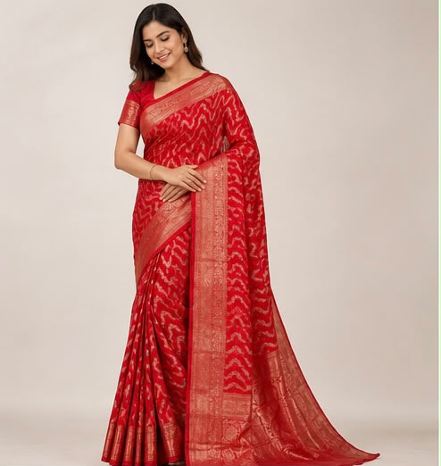 PREMIUM SHIFFON GEORGET SAREE