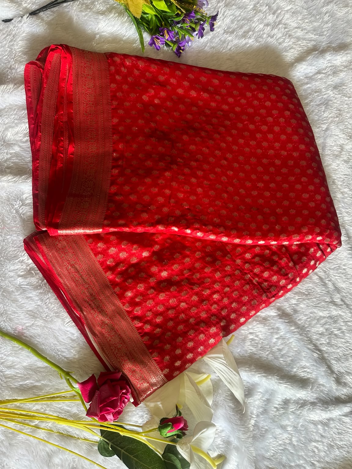 PREMIUM SHIFFON GEORGET SAREE