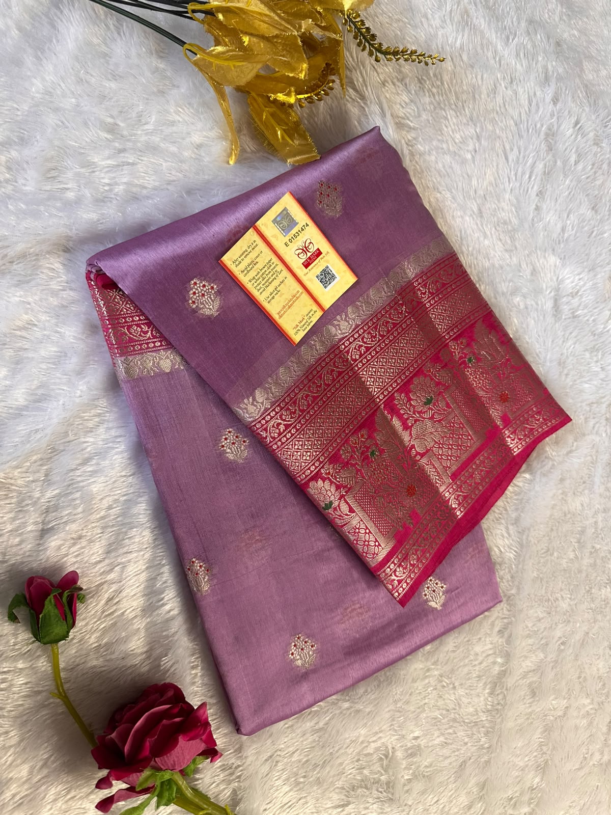 BANARASI MANGO SILK SAREE