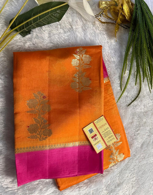 BANARASI MANGO SILK SAREE
