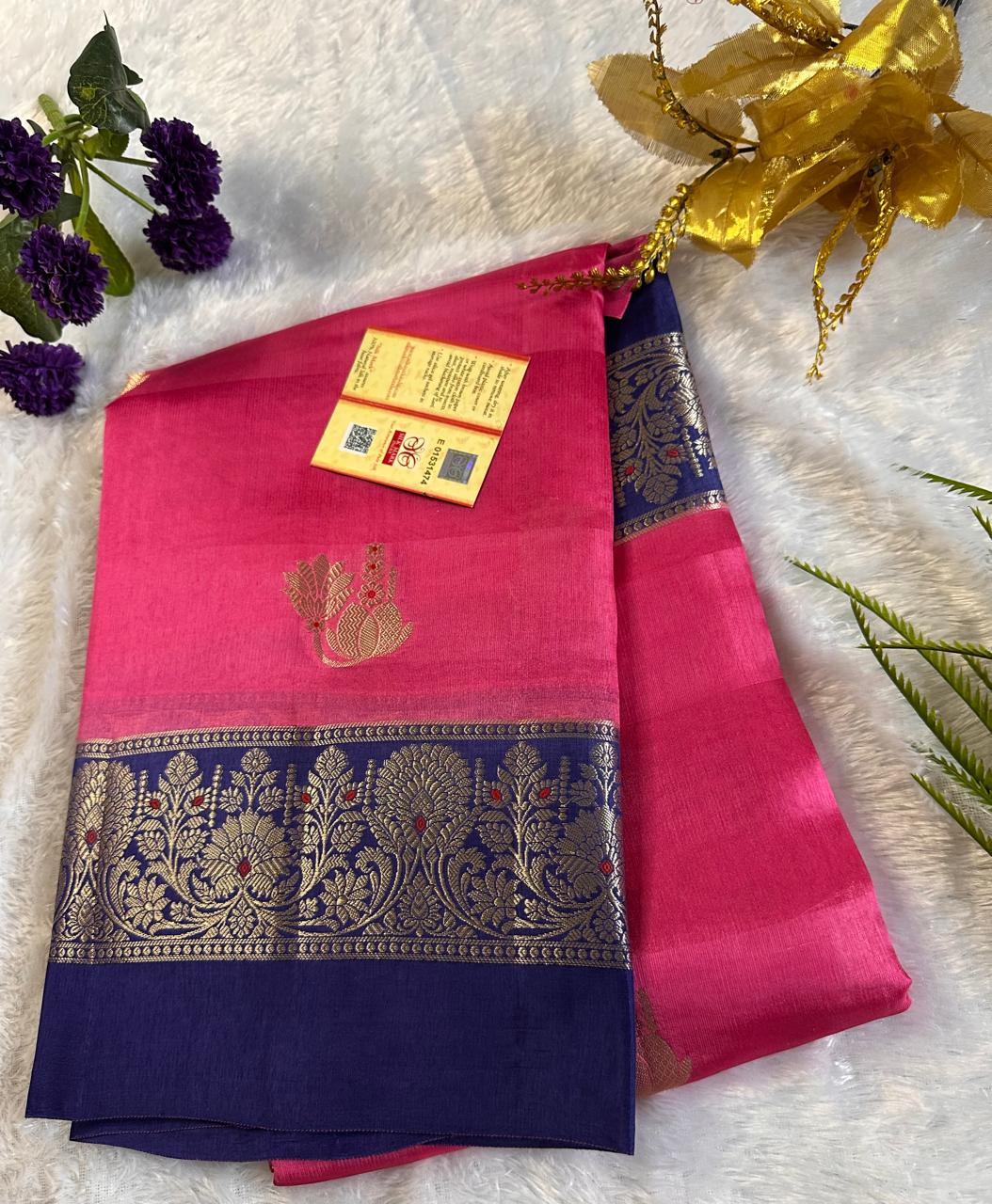 BANARASI MANGO SILK SAREE