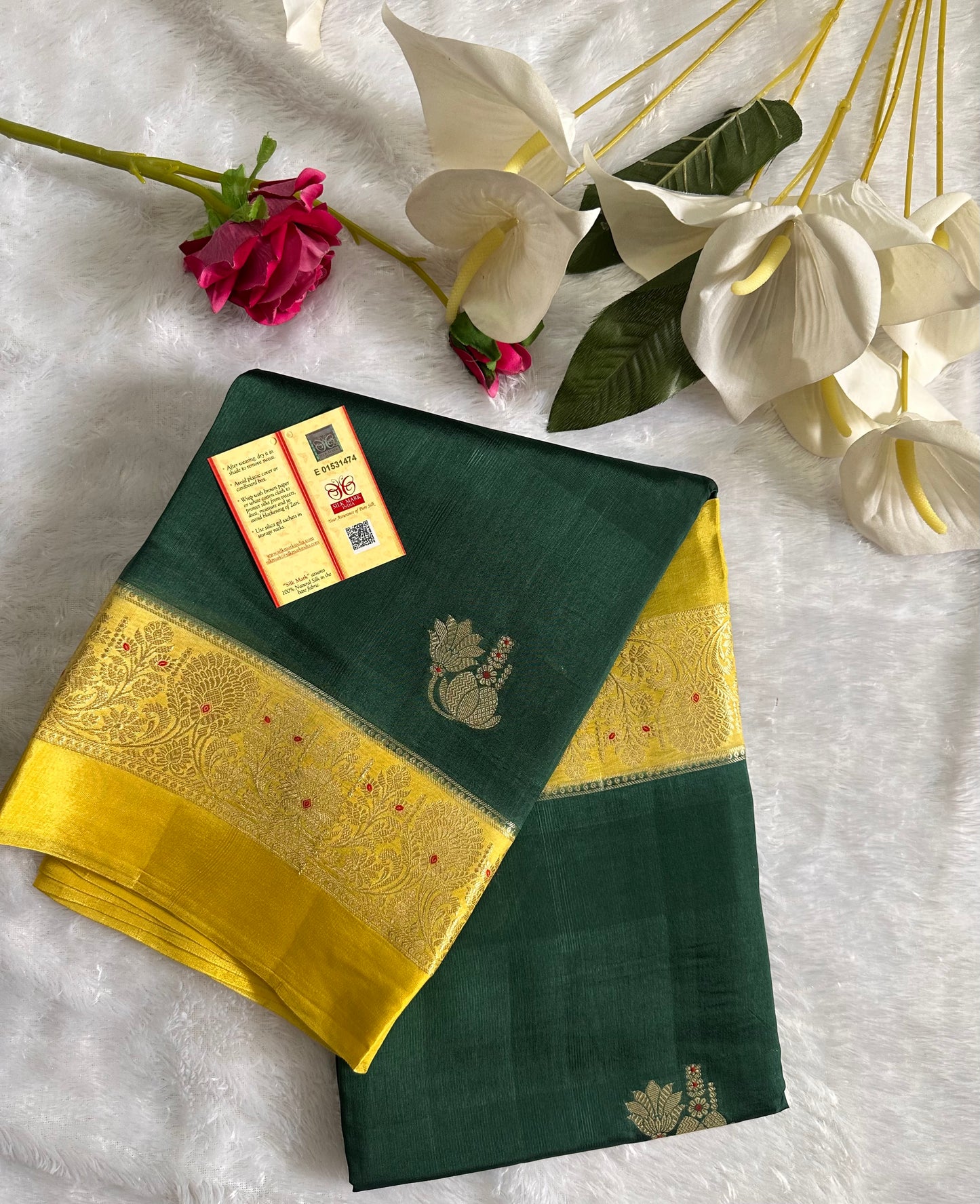 BANARASI MANGO SILK SAREE
