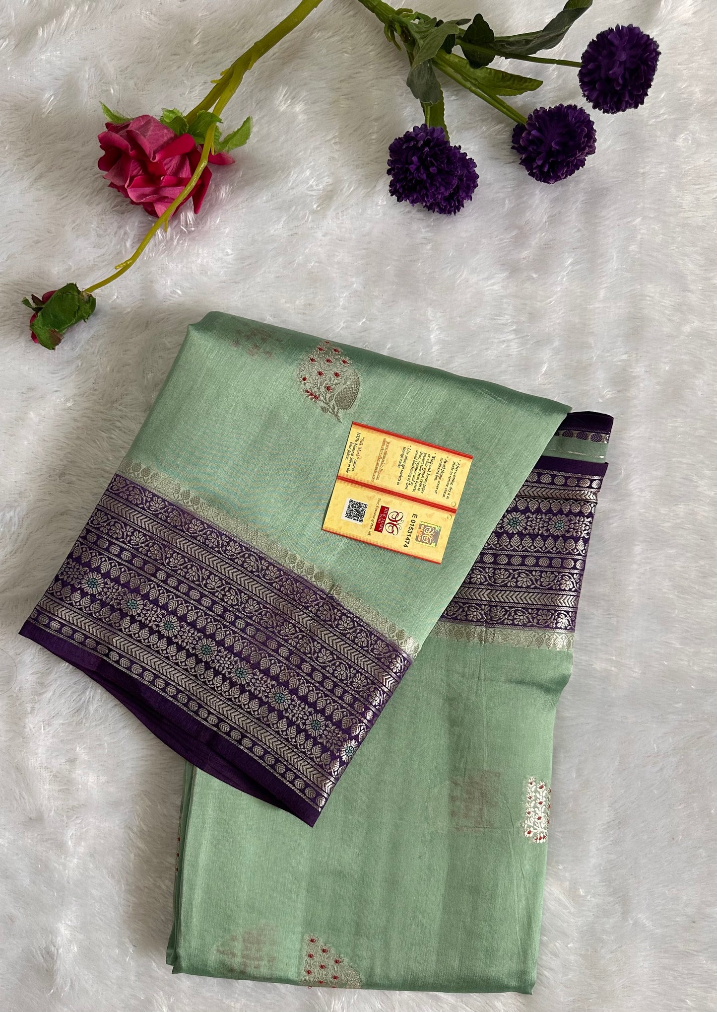 BANARASI MANGO SILK SAREE