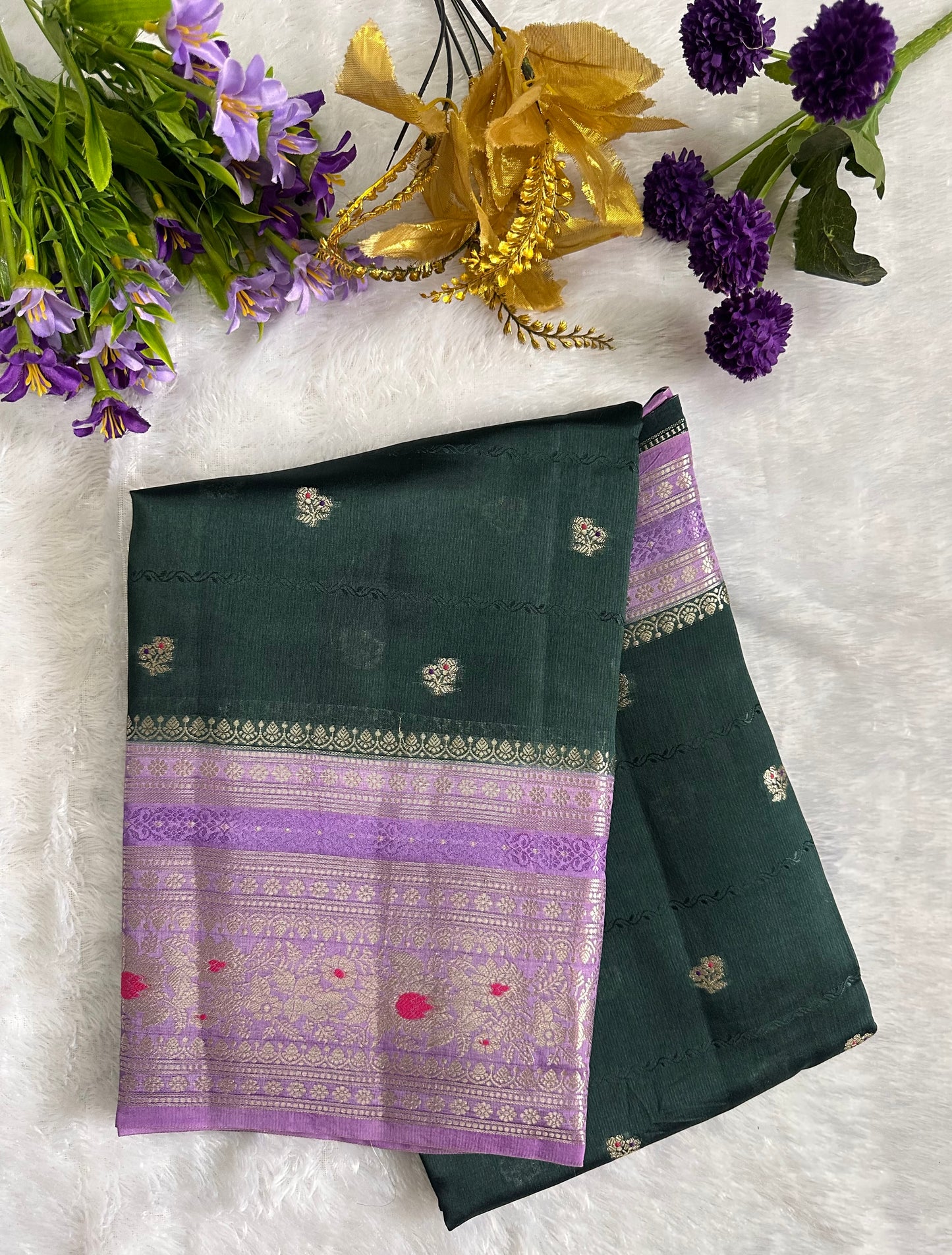 BANARASI MANGO SILK SAREE