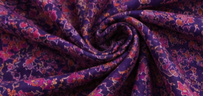 Kalamkari  chiffon saree