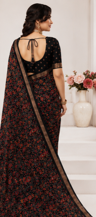 Kalamkari mull cotton sarees