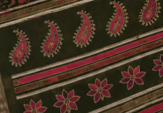 Kalamkari chiffon saree