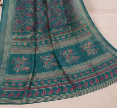 Kalamkari  mul cotton saree