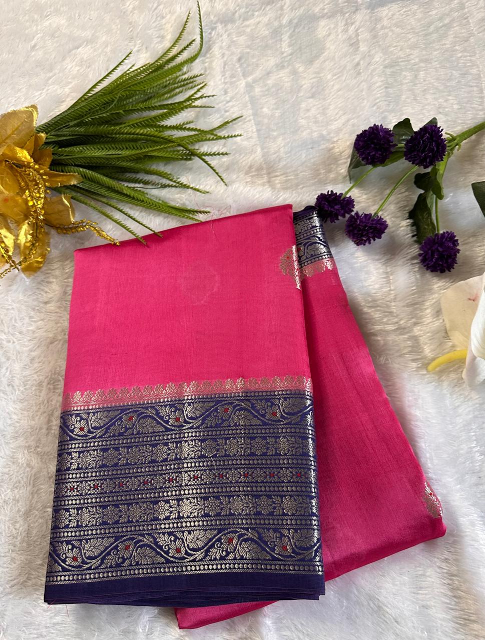 BANARASI MANGO SILK SAREE