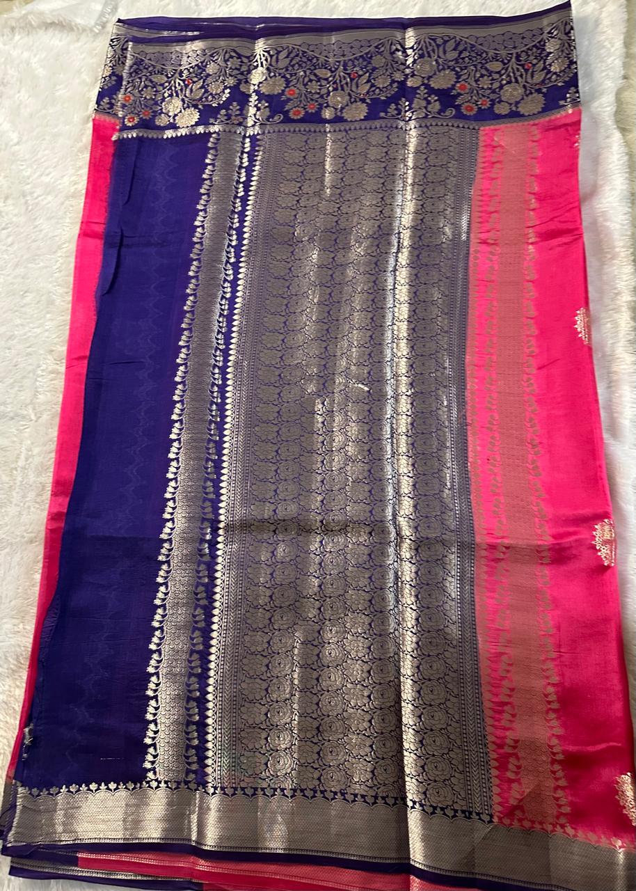BANARASI MANGO SILK SAREE