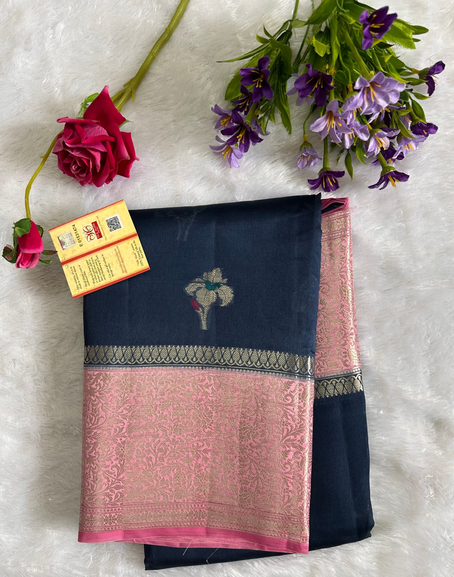 BANARASI MANGO SILK SAREE