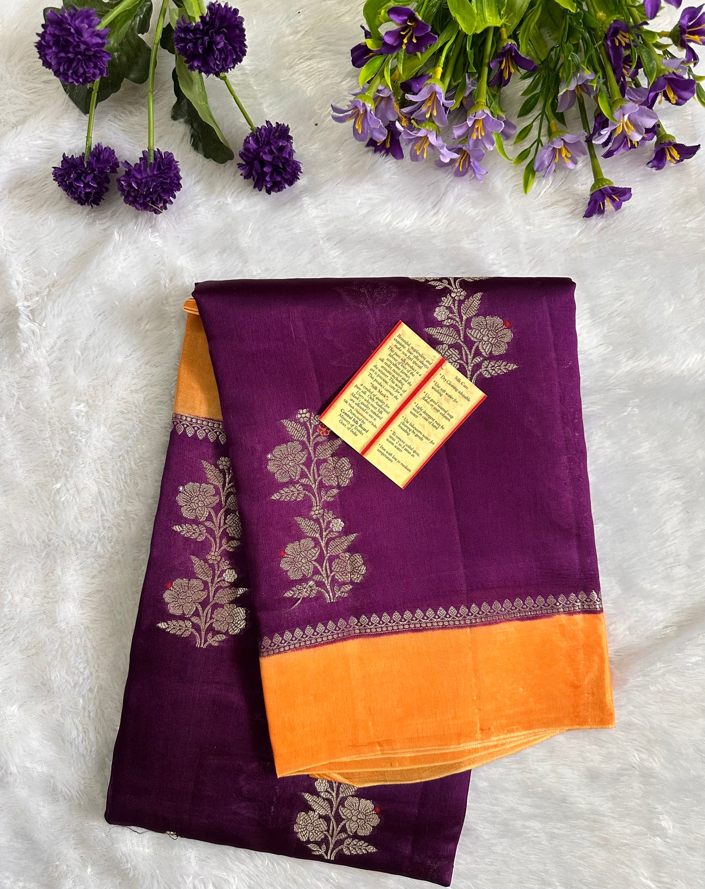 BANARASI MANGO SILK SAREE