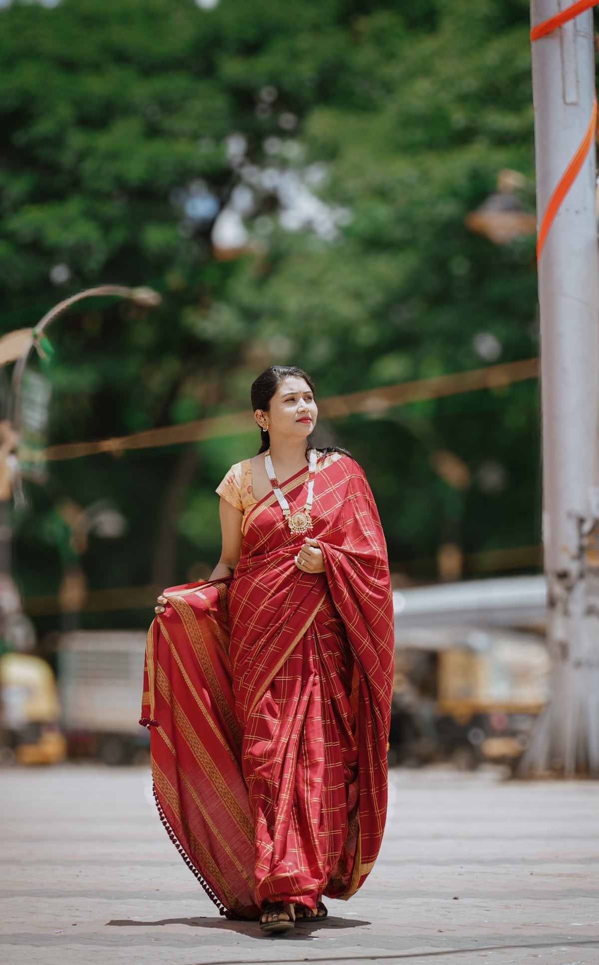 Pure Mysore silk saree (crape)