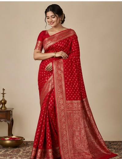 PREMIUM SHIFFON GEORGET SAREE