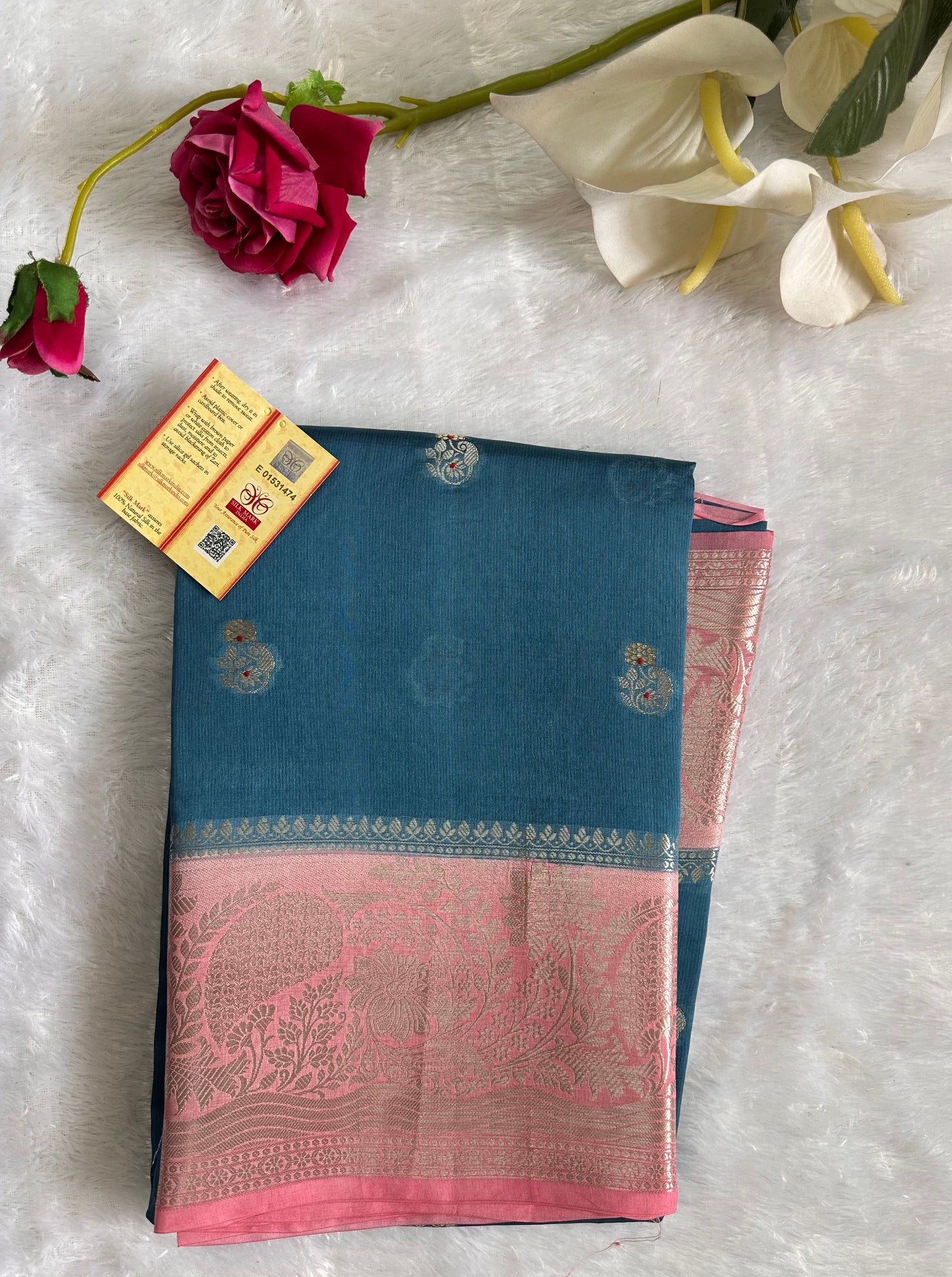 BANARASI MANGO SILK SAREE