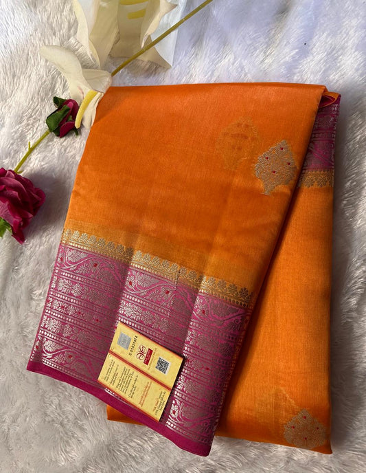 BANARASI MANGO SILK SAREE