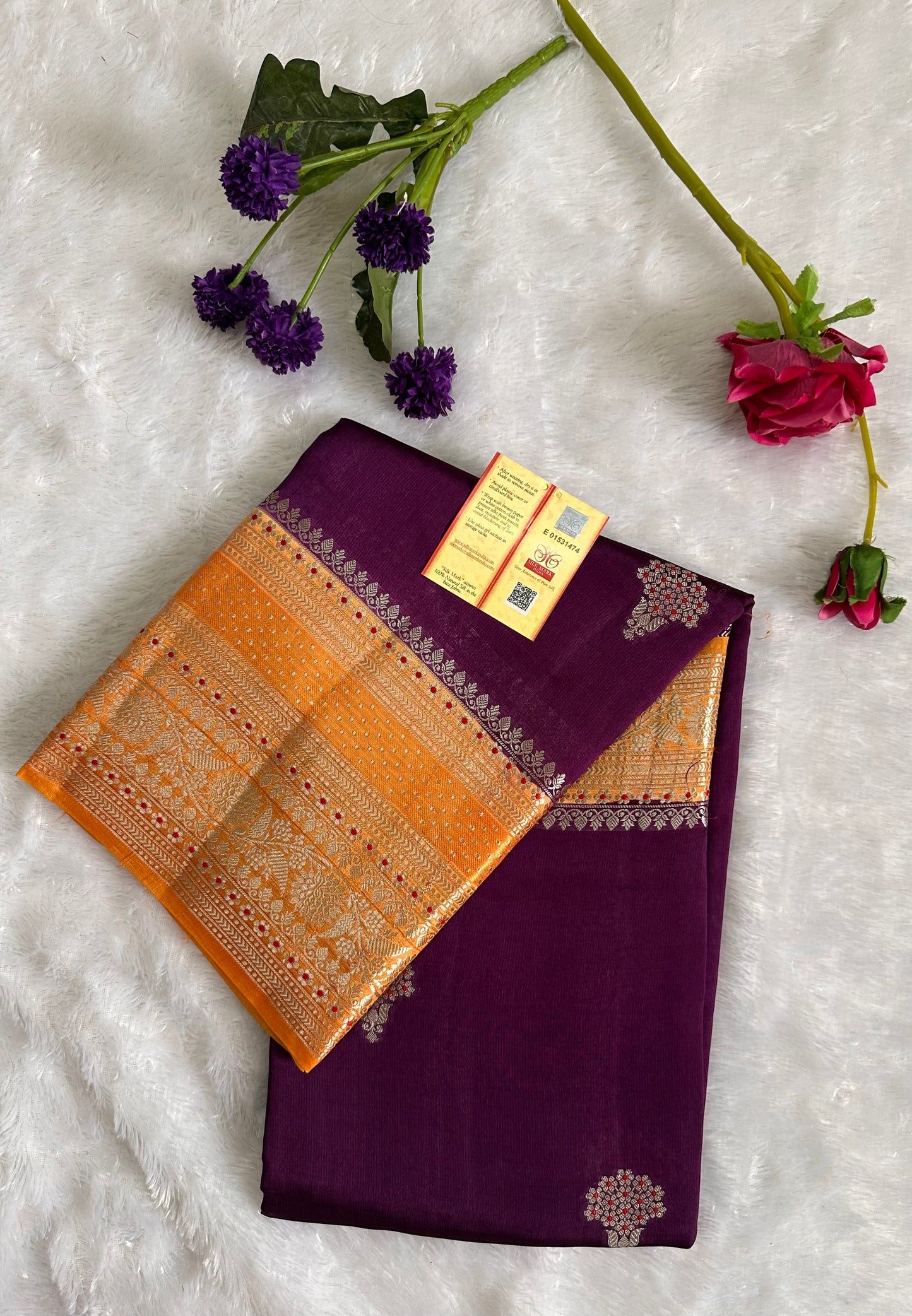 BANARASI MANGO SILK SAREE