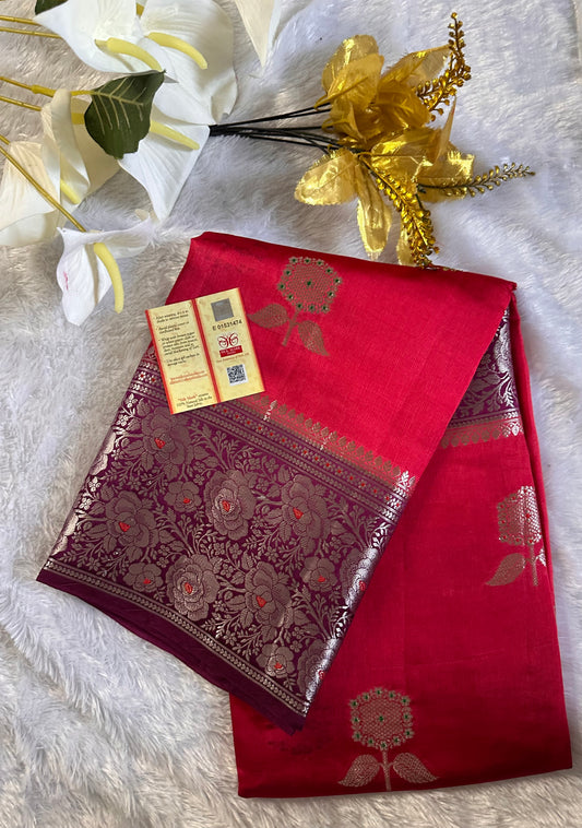 BANARASI MANGO SILK SAREE