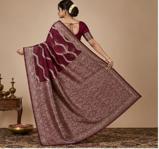 PREMIUM SHIFFON GEORGET SAREE