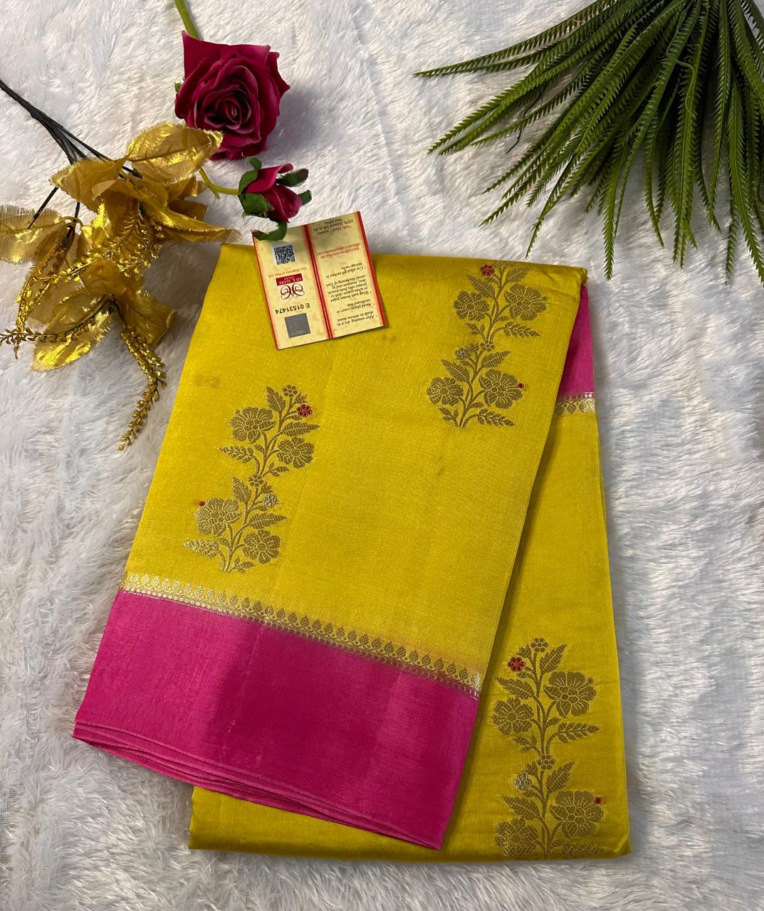 BANARASI MANGO SILK SAREE