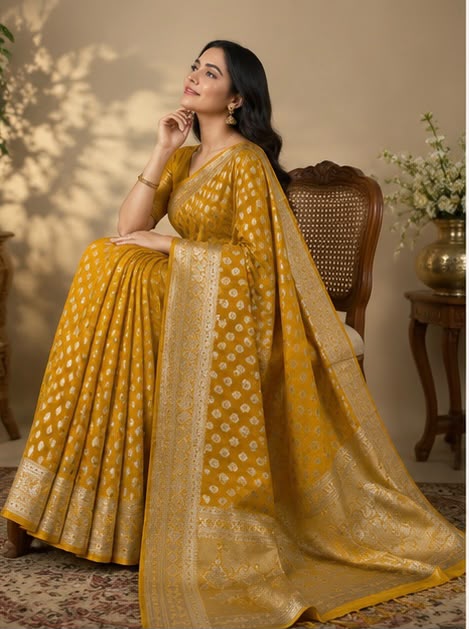 PREMIUM SHIFFON GEORGET SAREE