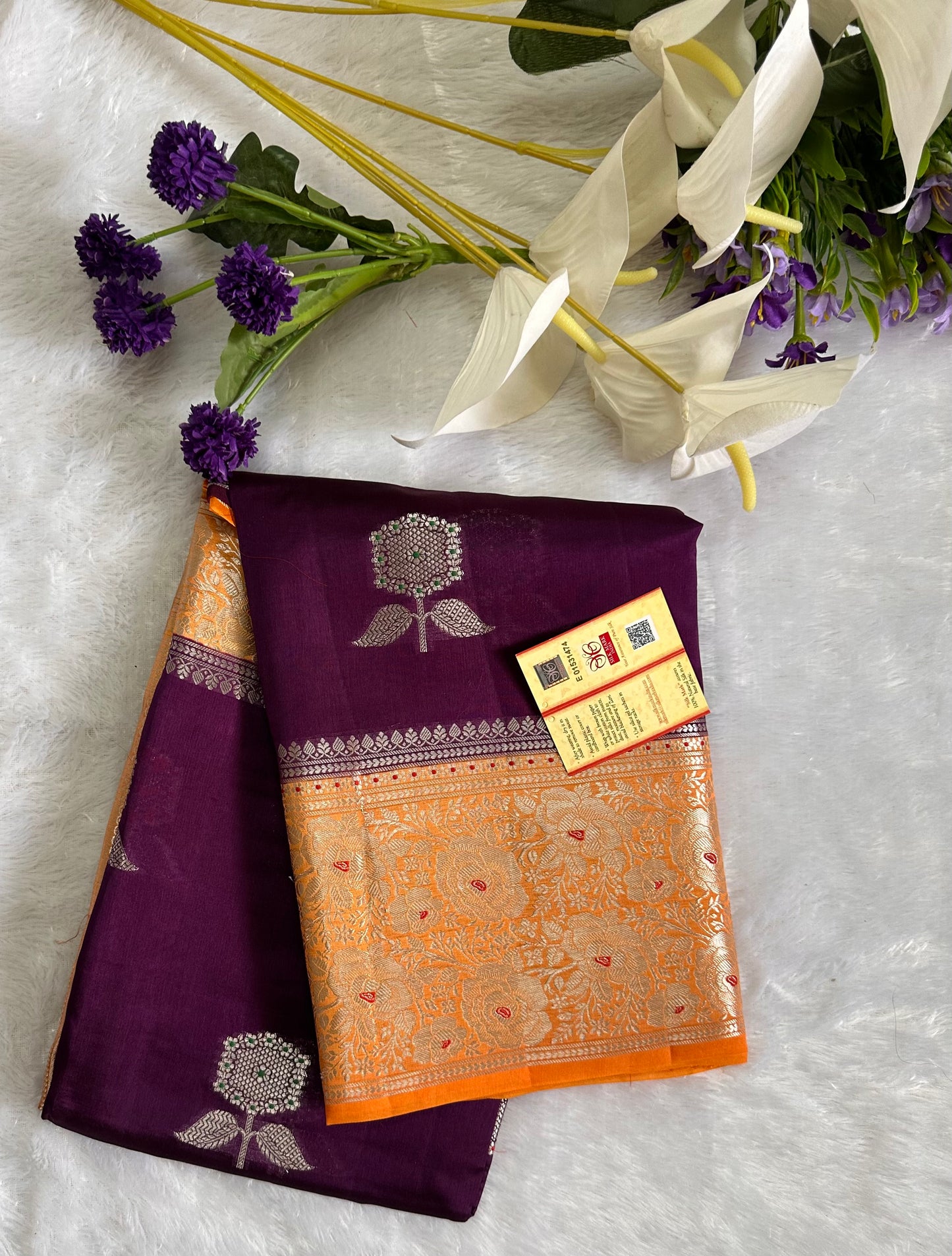 BANARASI MANGO SILK SAREE