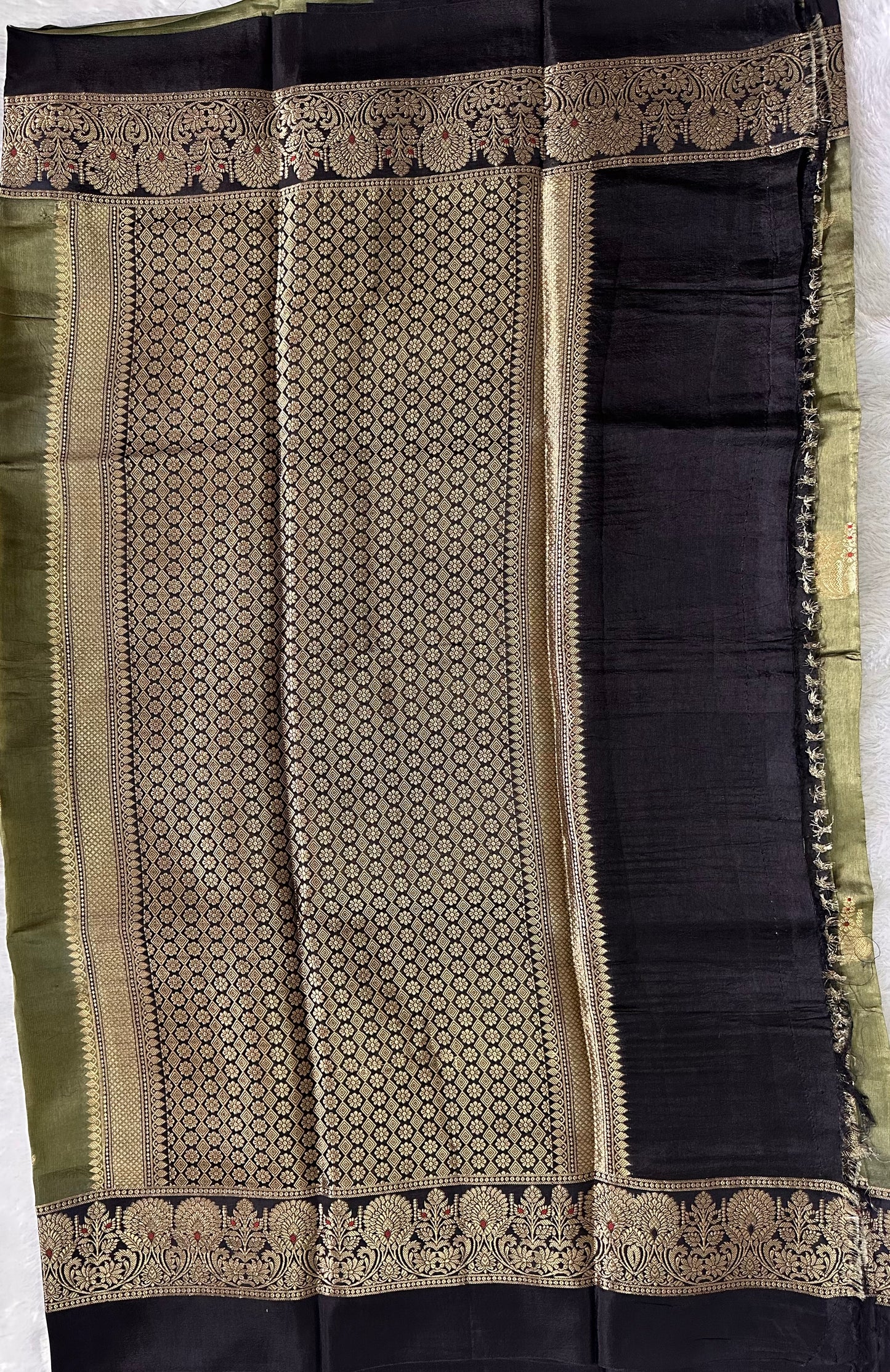 BANARASI MANGO SILK SAREE