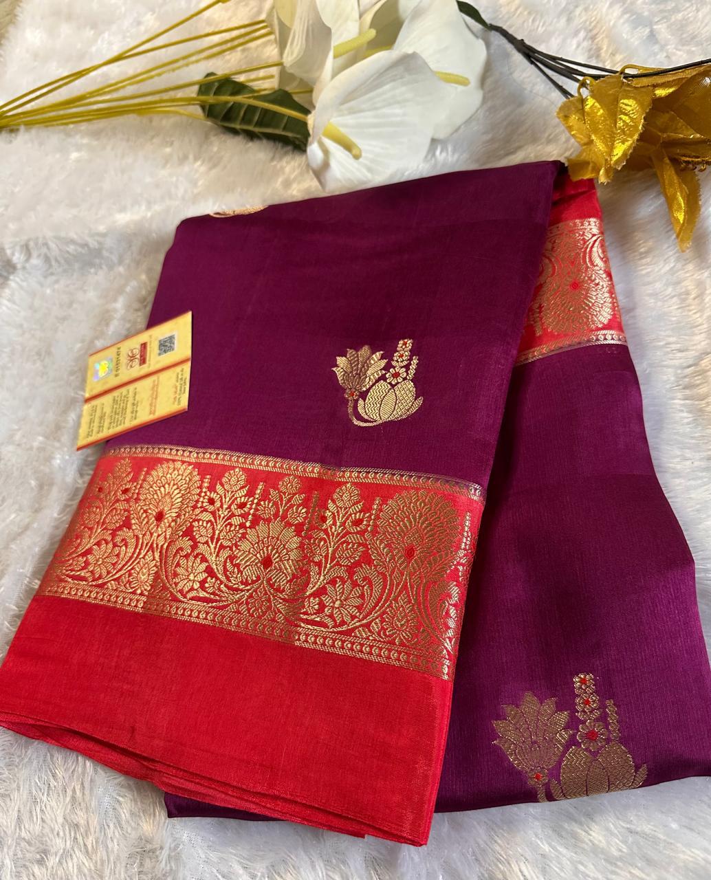 BANARASI MANGO SILK SAREE