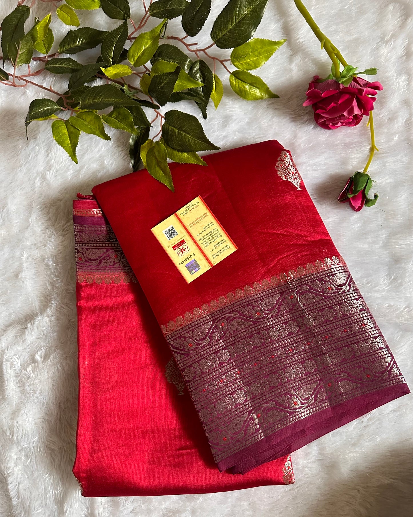 BANARASI MANGO SILK SAREE