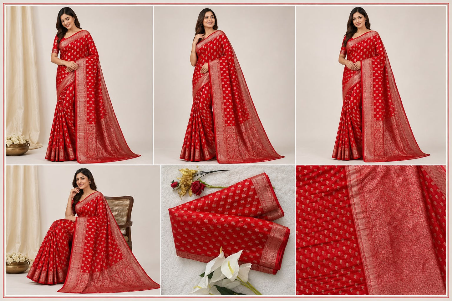PREMIUM SHIFFON GEORGET SAREE