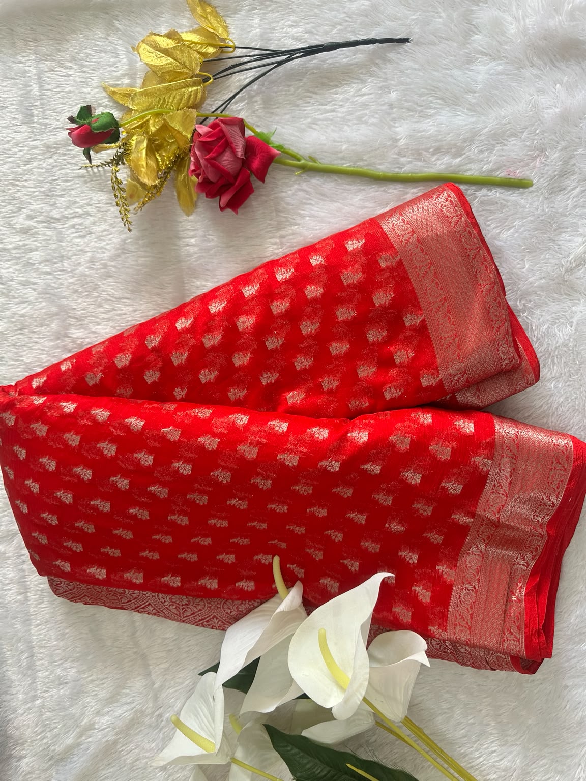 PREMIUM SHIFFON GEORGET SAREE