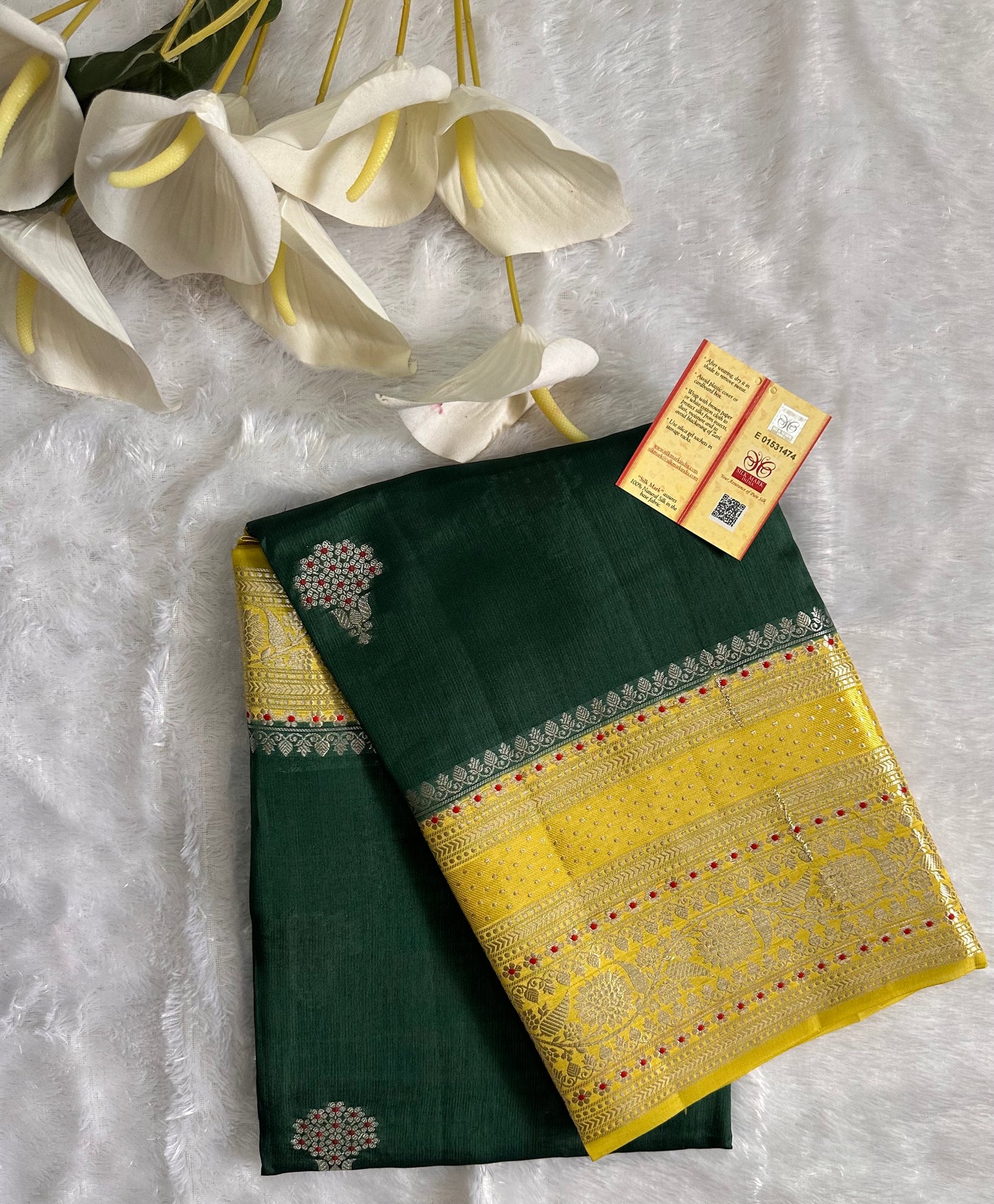 BANARASI MANGO SILK SAREE
